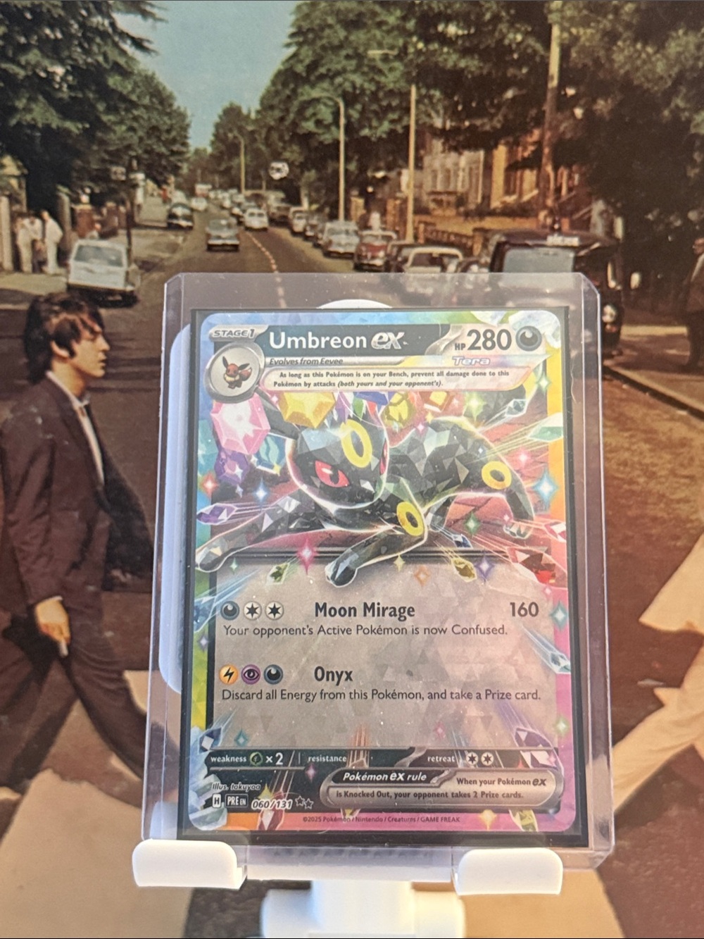 [NM-RAW] Pokemon Umbreon ex Holographic Card